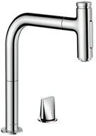 hansgrohe K&uuml;chenarmatur hansgrohe Zweilochbatterie 200 Metris Select M71,