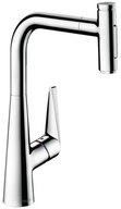 hansgrohe K&uuml;chenarmatur hansgrohe 300 Talis Select M51, ausziehbarer Schlauch...