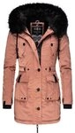 Navahoo Wintermantel Luluna Prc edler Parka mit gro&szlig;er Kunstfellkapuze