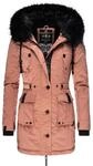 Wintermantel NAVAHOO "Wintermantel Luluna Prc", Damen, Gr. S, rot (terracotta),