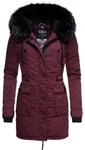 Navahoo Wintermantel Luluna Prc edler Parka mit gro&szlig;er Kunstfellkapuze