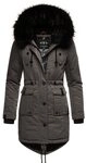 Navahoo Wintermantel Luluna Prc edler Parka mit gro&szlig;er Kunstfellkapuze