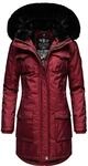 Wintermantel NAVAHOO "Wintermantel Tiniis", Damen, Gr. XS, rot (bordeaux),