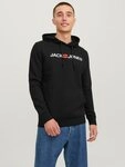 Jack & Jones Kapuzensweatshirt JJECORP Hoodie mit Logo und hohem Tragekomfort