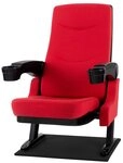 Stagecaptain TV-Sessel CS-600 Movieking Kinosessel (2x Armlehne mit Getr&auml;nkehalter),