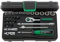 Stahlwille Steckschl&uuml;ssel Stahlwille 40/24/6QR KN Steckschl&uuml;sselsatz 1/4"...