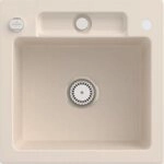 Villeroy & Boch K&uuml;chensp&uuml;le 3345 02 FU, Quadratisch, 51/22 cm, Siluet Serie,