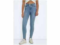 Noisy may Skinny-fit-Jeans NMCALLIE HW SKINNY JEANS VI059LB NOOS, blau