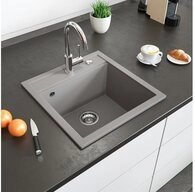 Bergstroem Granitsp&uuml;le Tesa, Beton, 50 x 49 cm, Rechteckig, 49/51 cm, Resistent