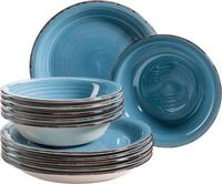 OTTO home Tafelservice Teller Set, Geschirr-Set Bell Tempo (12-tlg), 6 Personen,