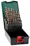metabo Bohrersatz, HSS-Co-Kunststoffkassette, "SP", 25-teilig
