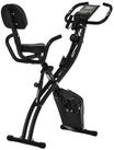 HOMCOM Heimtrainer X-Bike 2-in-1 klappbarer Hometrainer (Magnetwiderstand, 1-tlg.,