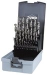 Ruko Bohrersatz, Spiralbohrer-Satz DIN338 Typ N HSS D.1-13mm 0,5 mm, Kunststoff, 25