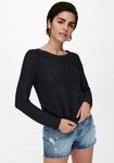 ONLY Strickpullover ONLGEENA XO L/S PULLOVER KNT NOOS