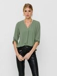 JDY Shirtbluse JDYDIVYA LIFE 3/4 TOP WVN NOOS