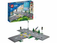 LEGO® Konstruktionsspielsteine Straßenkreuzung mit Ampeln (60304), LEGO® City