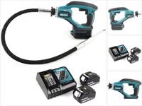 Makita Betonmischer DVR 450 RT Akku Betonverdichter 18V + 2x Akku 5,0Ah +...