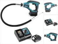 Makita Betonmischer DVR 450 RM1 Akku Betonverdichter 18V 1,2m + 1x Akku 4,0 Ah +
