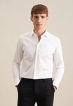 seidensticker Businesshemd Schwarze Rose Slim 1/1 Kentkragen Uni