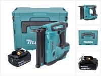 Makita Nagler DBN 500 M1J Akku Stauchkopfnagler 18 V 15-50 mm + 1x Akku 4,0 Ah + M