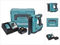 Makita Nagler DBN 500 RM1J Akku Stauchkopfnagler 18 V 15-50 mm + 1x Akku 4,0 Ah + L