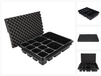 Makita Werkzeugkoffer P-83674 Universaleinsatz Einlage mit 12 Mulden