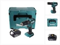 Makita Akku-Schlagbohrschrauber DHP 483 G1J Akku Schlagbohrschrauber 18 V 40 Nm...