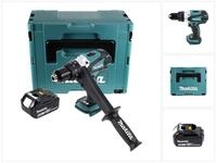 Makita Akku-Schrauber DDF 458 G1J Akku Bohrschrauber 18 V 91 Nm + 1x Akku 6,0 Ah +