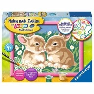 Ravensburger Malen nach Zahlen Niedliche H&auml;schen