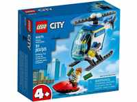 LEGO® Konstruktionsspielsteine LEGO® City 60275 Polizeihubschrauber, (51 St)