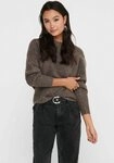 ONLY Strickpullover ONLDANIELLA L/S PULLOVER KNT NOOS Materialmix, regular fit