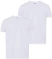 T-Shirt HUGO "HUGO-V", Herren, Gr. 3XL, wei&szlig;100, Single Jersey, Obermaterial: 96%