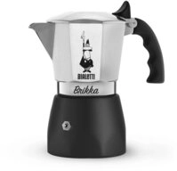 BIALETTI Espressokocher, 0,09l Kaffeekanne, Aluminium, f&uuml;r Gas-, Elektro- und