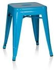 hjh OFFICE Sitzhocker VANTAGGIO Hocker Metall H&ouml;he 46.0 cm, Hocker im industrial