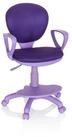 hjh OFFICE Drehstuhl Kinderdrehstuhl Kid Colour Stoff mit Armlehnen (1 St),...