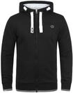 Kapuzensweatjacke SOLID "Kapuzensweatjacke SDBenjamin", Herren, Gr. M, schwarz