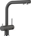 Blanco K&uuml;chenarmatur FONTAS II 3-in-1-Armatur f&uuml;r Kalt- und Warmwasser sowie...