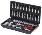 KS Tools Steckschl&uuml;ssel CHROMEplus (46 St), 1/4" Satz, 46-teilig