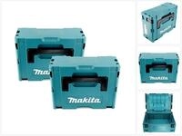 Makita Werkzeugkoffer Makita Kunststoff Werkzeug Koffer MAKPAC 2 - ohne Einlage