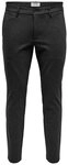 ONLY & SONS Chinohose Herren Stoffhose ONSMARK Slim Fit Freizeithose mit Stretch