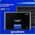 Goodram CX400 2.5" SATA 3 SSD-Festplatte (512 GB)
