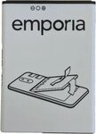Emporia AK-S3m-BC - Lithium Ionen Akku - wei&szlig; Smartphone-Akku schwarz