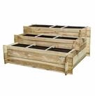 Siena Garden Hochbeet Hochbeet-Treppe Hugo, 120 x 100 x 54 cm