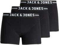 Jack & Jones Boxer Sense Trunks (Packung, 3-St., 3er-Pack) Baumwollmischung,