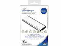 Mediarange MediaRange SSD Festplatte extern, 960 GB, USB 3.0 Type-C, Silber...