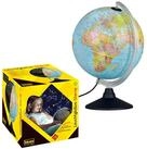 Idena Globus Idena 10411 - LED-Leuchtglobus mit Sternbildern, Ein- und...