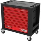 KS Tools Werkstattwagen KS TOOLS PERFORMANCEplus P20 SCHWARZ/ROT Werkstattwagen mit 8