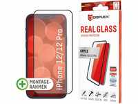 Displex DISPLEX Real Glass Panzerglas für Apple iPhone 12/12 Pro (6,1) für...