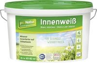 Pronatur Wandfarbe Pronatur Mineralfarbe Innenwei&szlig; 10 L wei&szlig;