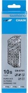 Shimano Fahrradkette SHIMANO Kette ULTEGRA CN-6701 10-fach 116 Glieder - f&uuml;r...